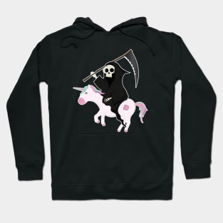 Death Riding Unicorn Hoodie